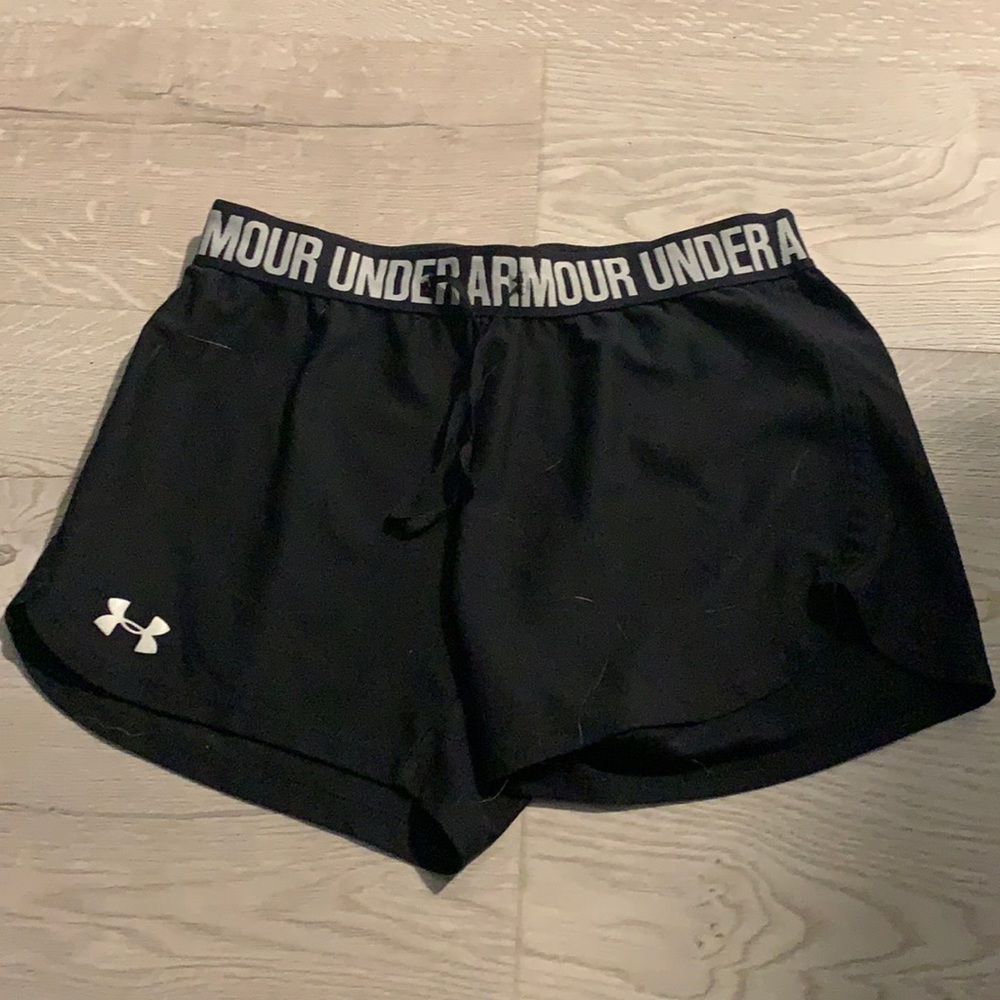 black under armor shorts